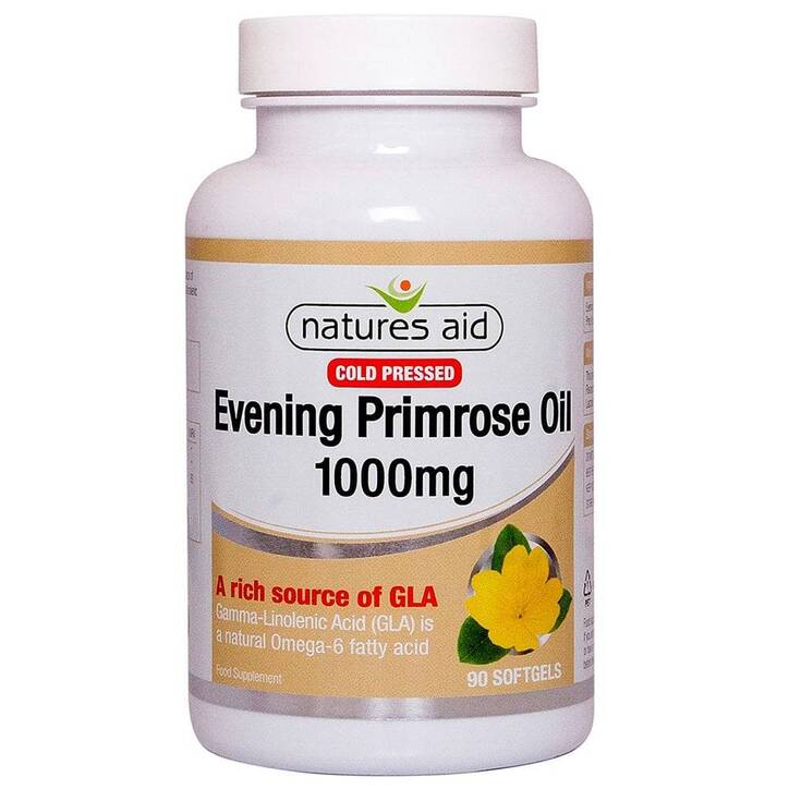 Natures Aid Evening Primrose Oil - 1000Mg 90 Capsules